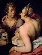CORNELIS VAN HAARLEM Venus and Adonis as lovers France oil painting artist